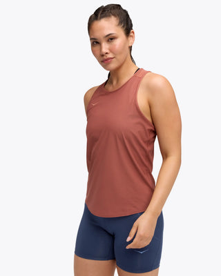 Hoka Womens Airolite Tank 2.0 | Rouge