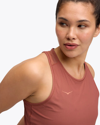Hoka Womens Airolite Tank 2.0 | Rouge