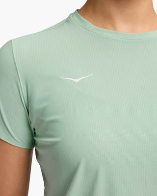 Hoka Airolite Short Sleeve 2.0 Tee | Jadeite