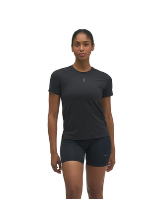 Hoka Womens Every Run Short Sleeve T-Shirt | Black