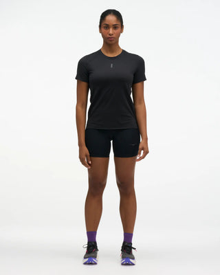 Hoka Womens Every Run Short Sleeve T-Shirt | Black
