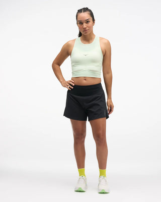 Hoka Womens Glide 5" 2-in-1 Shorts | Black