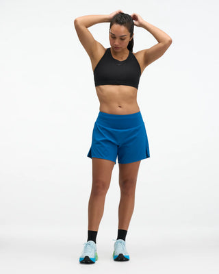 Hoka Womens Glide 5" 2-in-1 Shorts | Night Glow