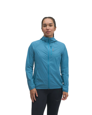Hoka Womens Skyflow Wind Jacket | Night Glow