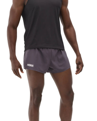 Hoka Mens Race Day Split Short | Squid Ink