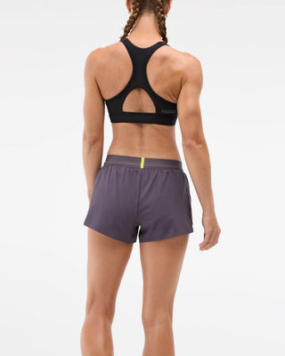 Hoka Womens Race Day Split Short | Squid Ink