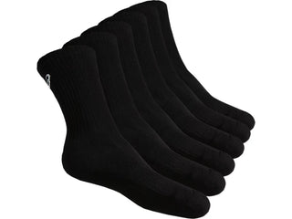 Asics Crew Socks 6 Pack | Performance Black