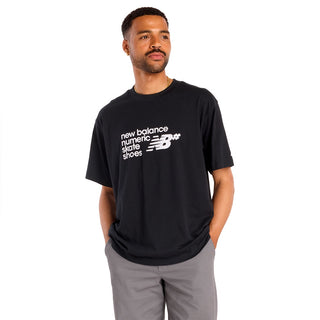 New Balance Numeric Stacked Graphic Tee | Black