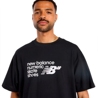 New Balance Numeric Stacked Graphic Tee | Black
