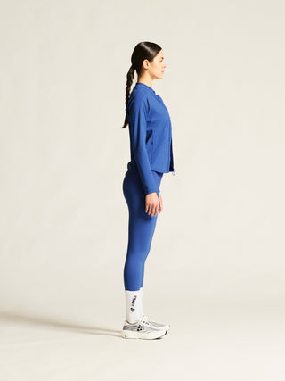 Craft Womens Collective Zip Sweater | Ink Blue