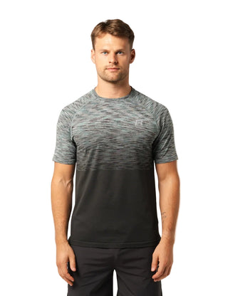 Reprimo Mens Axis Tee | Lagoon/Black Sand