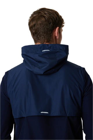 Reprimo Mens Summit Panelled Windbreaker | Dark Navy/Navy