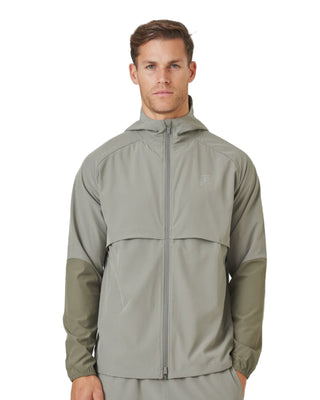 Reprimo Curve Windbreaker | Khaki Stone