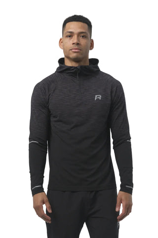Reprimo Axis Half Zip Hoodie | Black