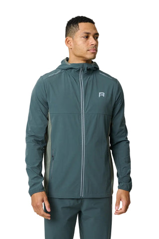 Reprimo Mens Clima Shell Jacket | Dark Moss/Khaki