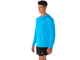 Asics Mens Core Long Sleeved Tee | Island Blue