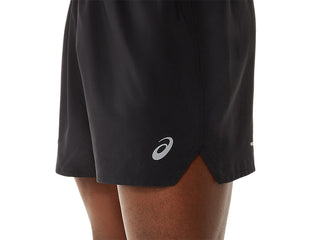 Asics Mens Road 5" Short | Performance Black