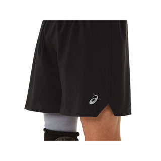 ASICS MENS ROAD 7" SHORTS | PERFORMANCE BLACK