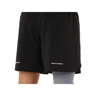 ASICS MENS ROAD 7" SHORTS | PERFORMANCE BLACK