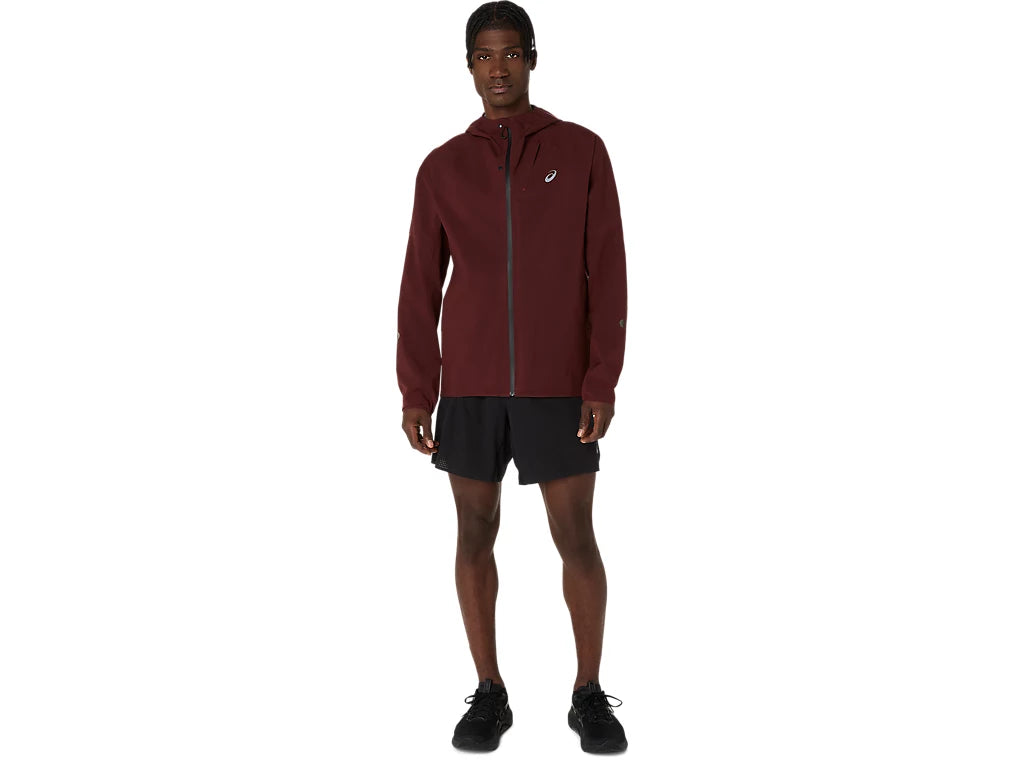 Asics Metarun Waterproof Jacket Dark Red Planet – Taskers Sports