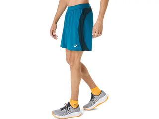 Asics Road 7" Shorts | Tranquil Teal/Yamabuki