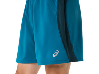 Asics Road 7" Shorts | Tranquil Teal/Yamabuki