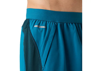 Asics Road 7" Shorts | Tranquil Teal/Yamabuki