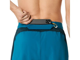 Asics Road 7" Shorts | Tranquil Teal/Yamabuki