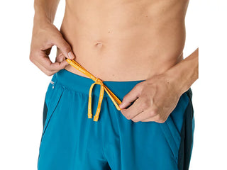 Asics Road 7" Shorts | Tranquil Teal/Yamabuki