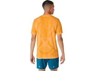 Asics Mens Road Seamless SS Tee | Yamabuki