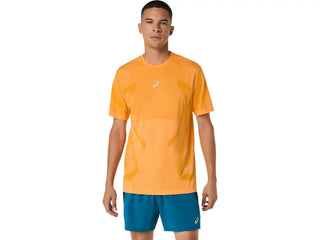 Asics Mens Road Seamless SS Tee | Yamabuki