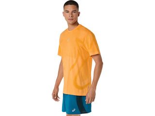 Asics Mens Road Seamless SS Tee | Yamabuki