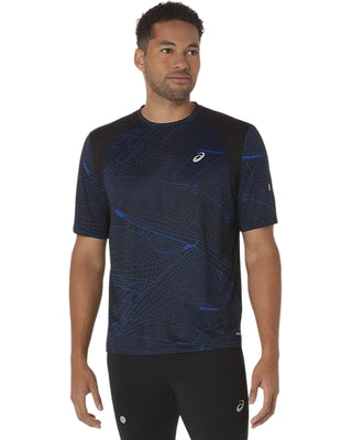 Asics Road Lite-Show SS Top | Performance Black/Midnight Navy