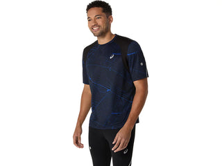 Asics Road Lite-Show SS Top | Performance Black/Midnight Navy