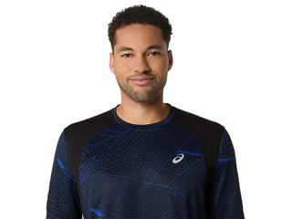 Asics Road Lite-Show SS Top | Performance Black/Midnight Navy