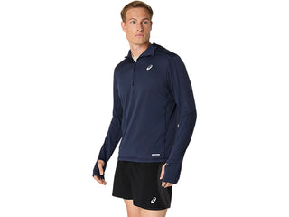 Asics Road Winter LS Hoodie | Midnight