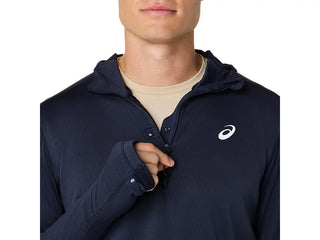 Asics Road Winter LS Hoodie | Midnight
