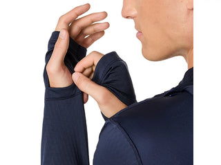 Asics Road Winter LS Hoodie | Midnight