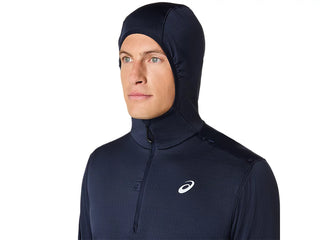 Asics Road Winter LS Hoodie | Midnight