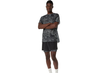 Asics Mens Limited Series Metarun 4" 2-in-1 Shorts | Black/Cream
