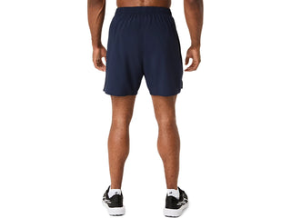 Asics Mens Icon 7" Shorts | Midnight/Cream