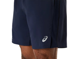 Asics Mens Icon 7" Shorts | Midnight/Cream
