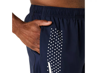 Asics Mens Icon 7" Shorts | Midnight/Cream
