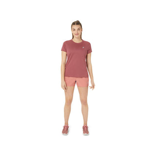 Asics Womens Core SS Tee | Brisket Red