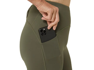 Asics Womens Road High Waist Tight | Mantle Green