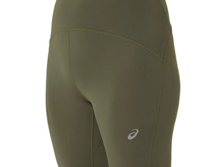 Asics Womens Road High Waist Tight | Mantle Green