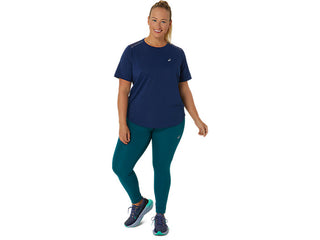 Asics Womens Road Short Sleeved Tees | Blue Expanse