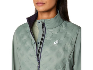 Asics Womens Road Winter Jacket | Monument Blue