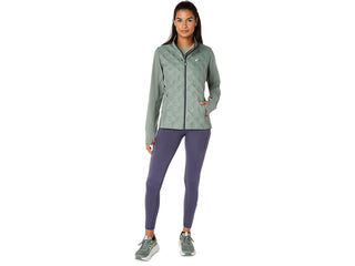 Asics Womens Road Winter Jacket | Monument Blue
