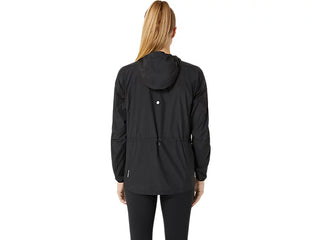 Asics Womens Road Packable Jacket | Black